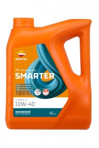 Repsol SMARTER SYNTHETIC 4T 10W-40, моторное масло 4 л.